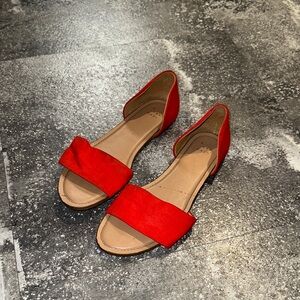 a new day Vibrant Red Women's Flats